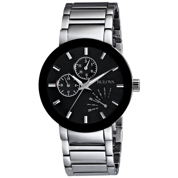 ブローバ Bulova Men's 96C105 Black Dial Bracelet Watch メンズ腕時計 - ブローバ時計専門店