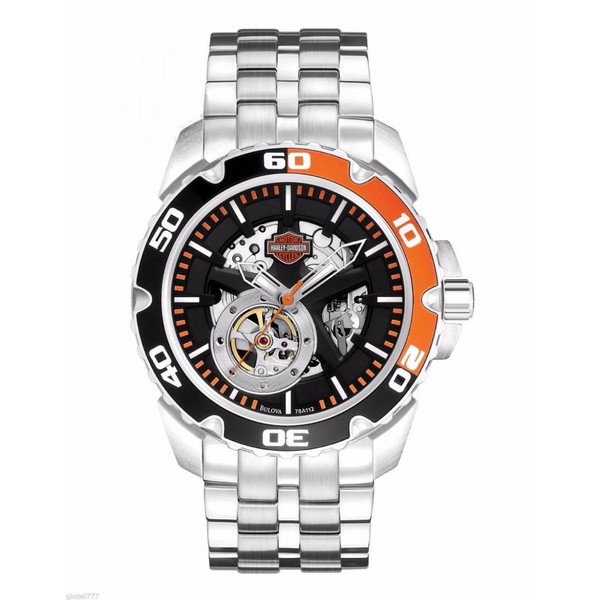 ブローバBulova Harley-Davidson 78A112 ハーレーダビッドソン メンズ腕時計 - ブローバ時計専門店