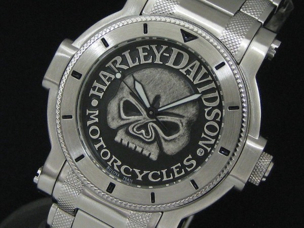 ブローバ Bulova Harley-Davidson 76A11 ハーレーダビッドソン メンズ腕時計 - ブローバ時計専門店