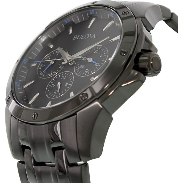 bulova men's watch chronograph 98c121