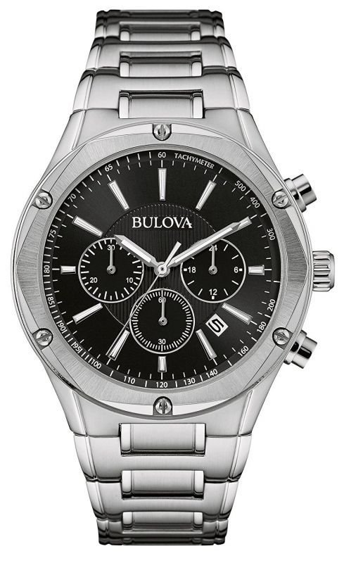 Bulova 96B247 Chronograph Stainless Steel Men’s Watchメンズ腕時計 - ブローバ時計専門店